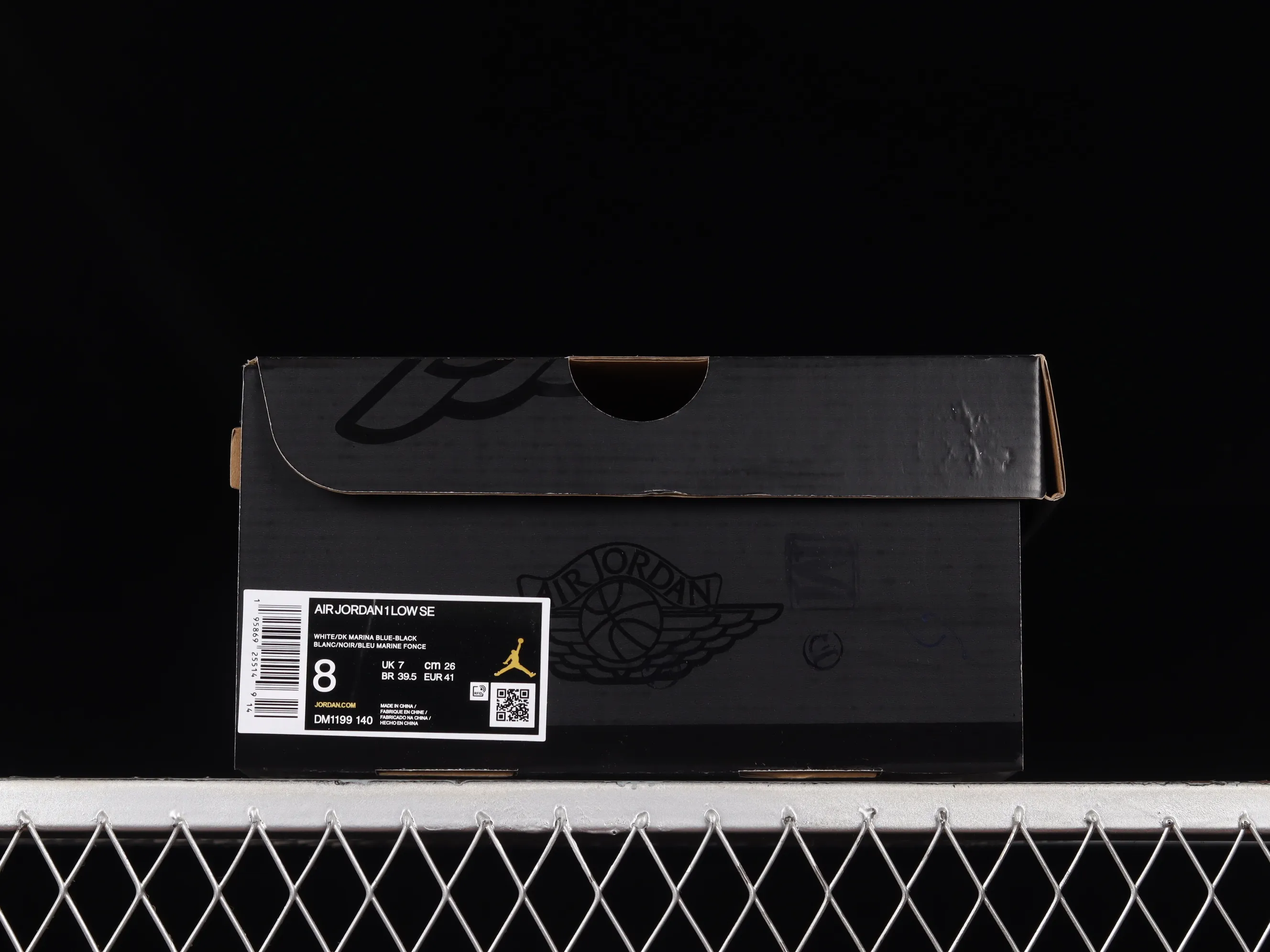 All categories Air Jordan Jordan series basketball shoes Air Jordan 1 Low G version pure original Air Jordan 1 Low "True Blue" AJ1 Joe 1 burst white and blue color low-top basketball shoes DM1199-140